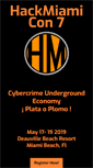 Mobile Screenshot of hackmiami.com